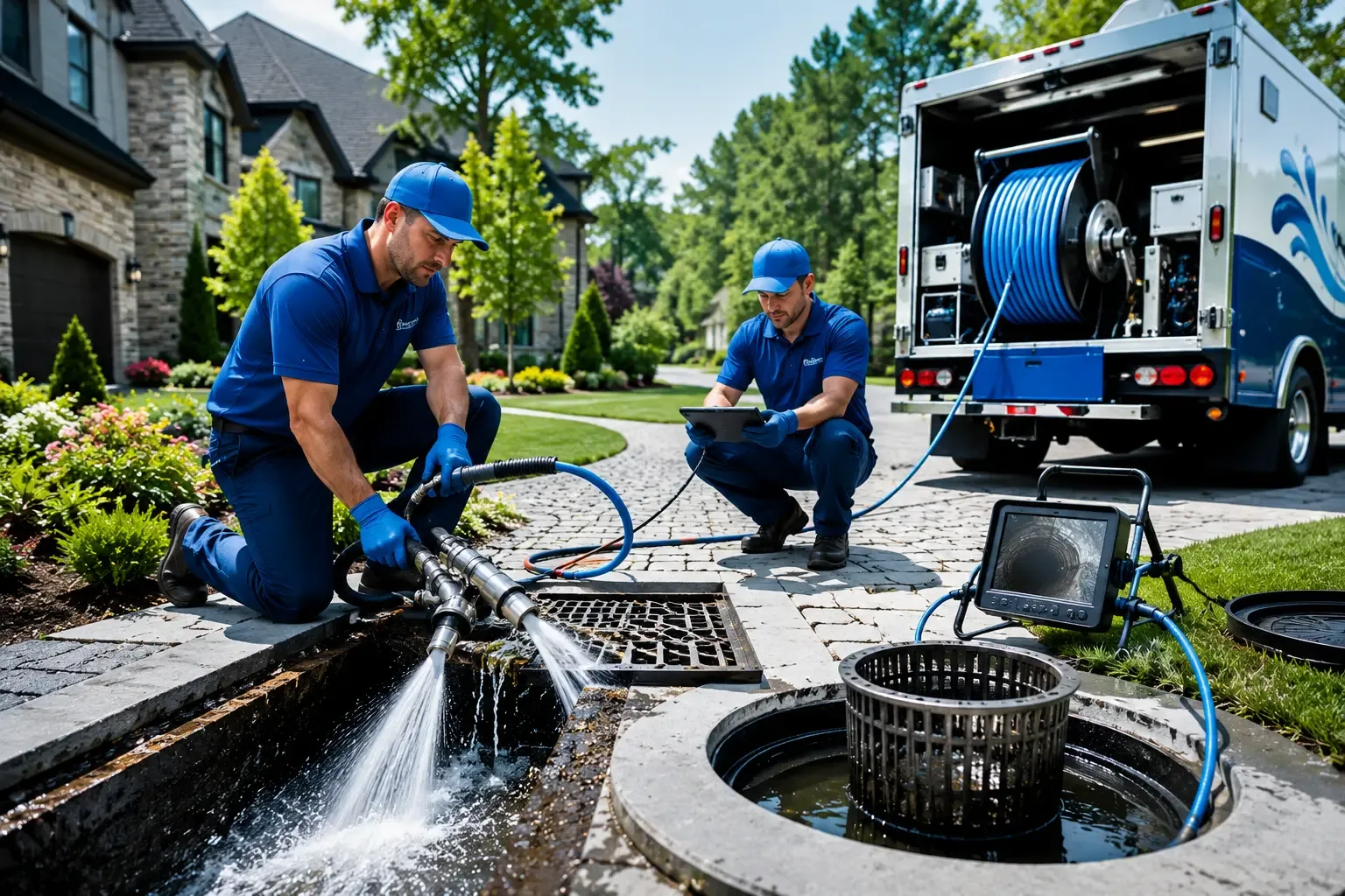 Local outdoor drain cleaning professionals in Elk Horn, IA